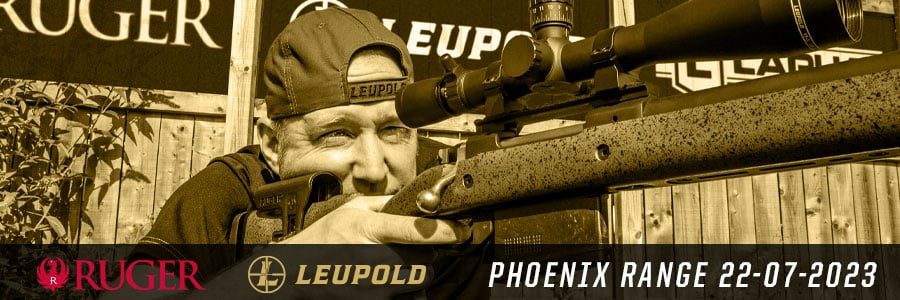 Experience Top American Craftsmanship from Ruger and Leupold Optics at Phoenix Range, Barnsley
